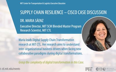 MIT CTL Executive Education: Supply Chain Resilience